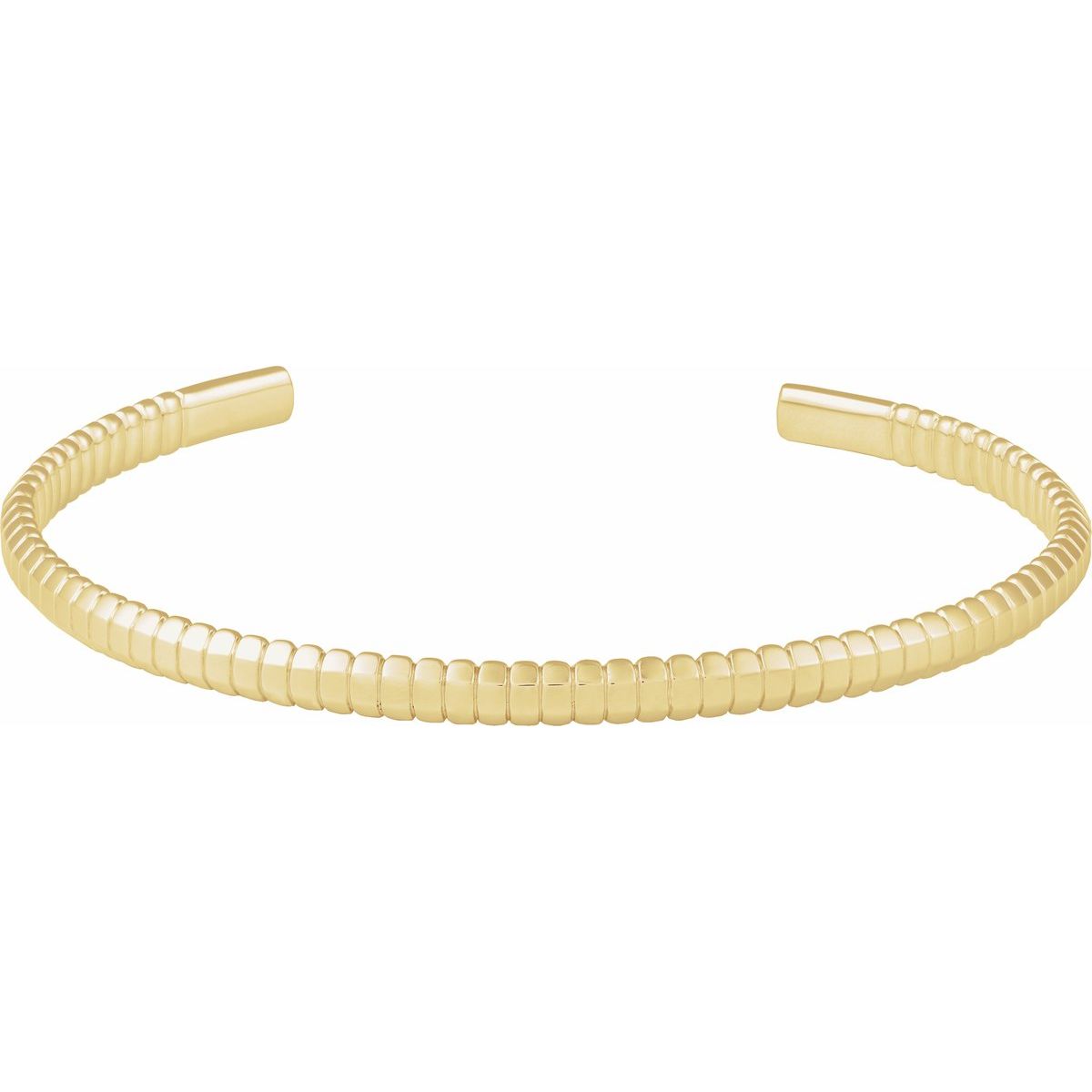 Cuff Bracelet - 14K Yellow Gold - Series BRC982