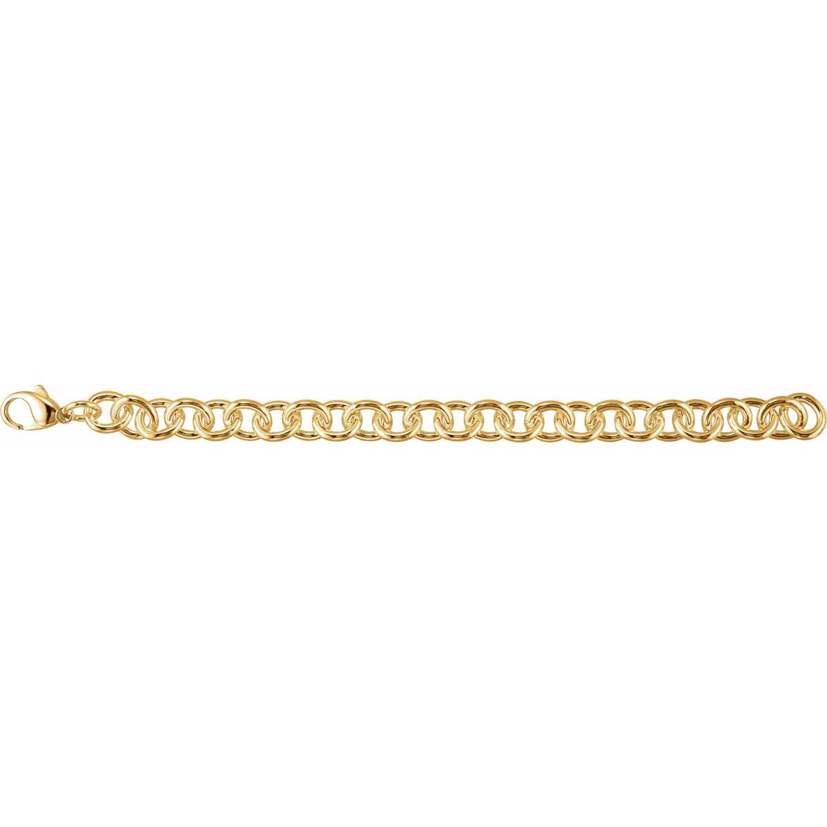 7.75 mm Cable Chain Bracelet (10 Mm / 7 1/2 In) - gallery - Series CH440