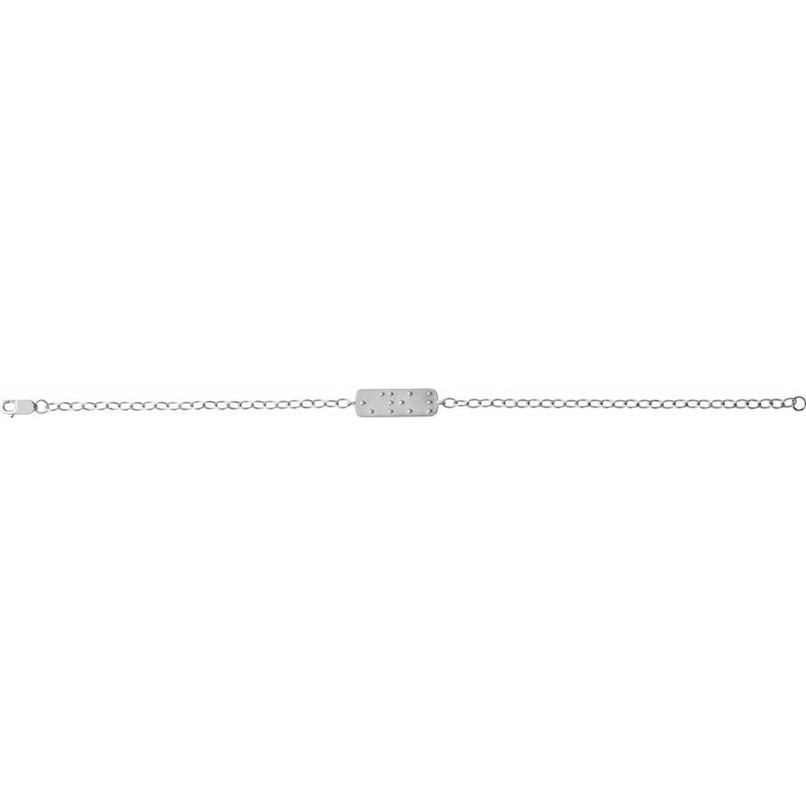Reversible Love Braille Bracelet - gallery - Series BRC969