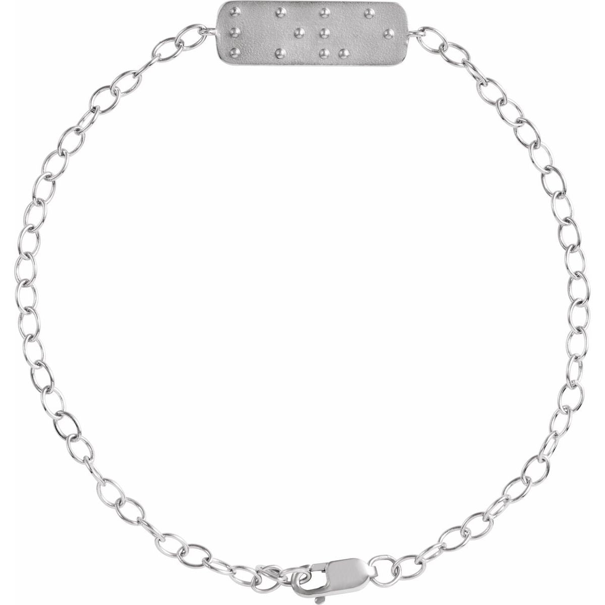 Reversible Love Braille Bracelet - Series BRC969