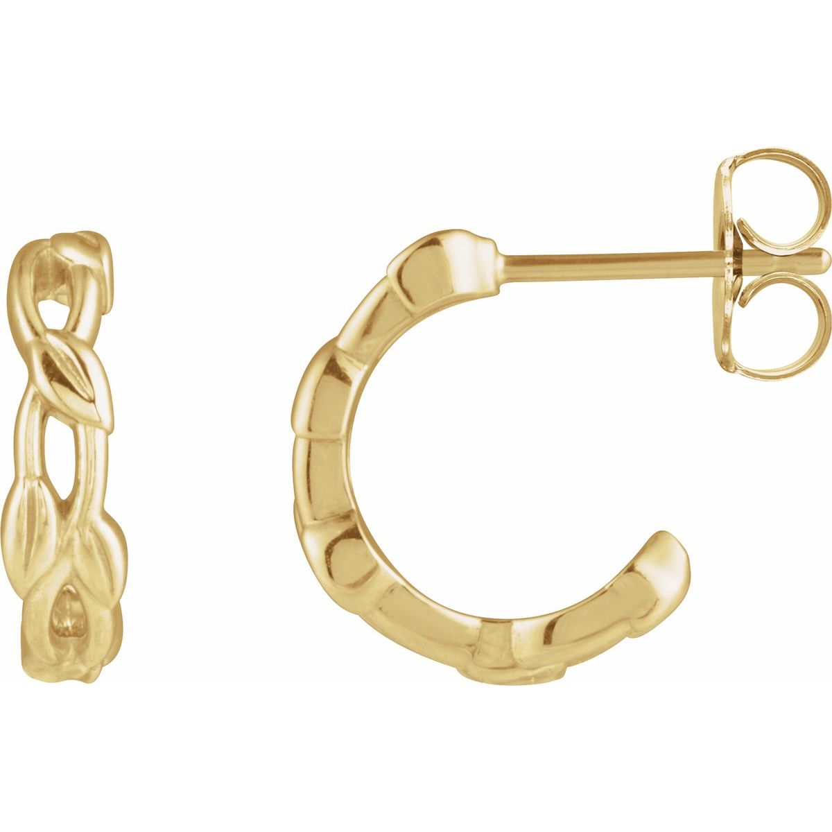 Nature Hoop Earrings (12.9 Mm)