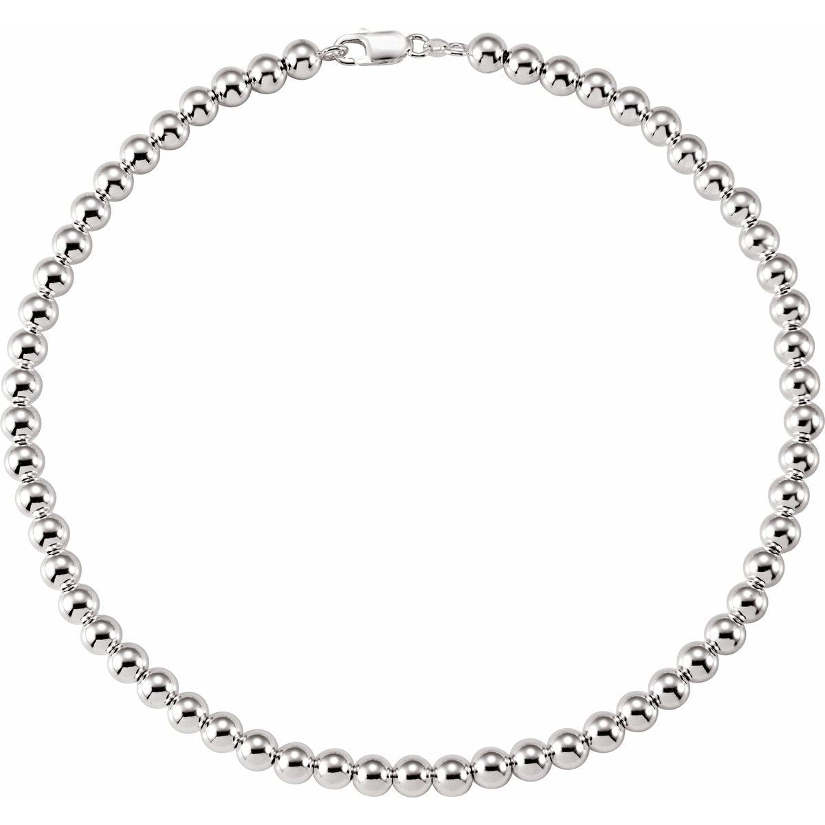 8 mm Bead Chain Bracelet (8 Mm / 7 In) - gallery - Series CH290
