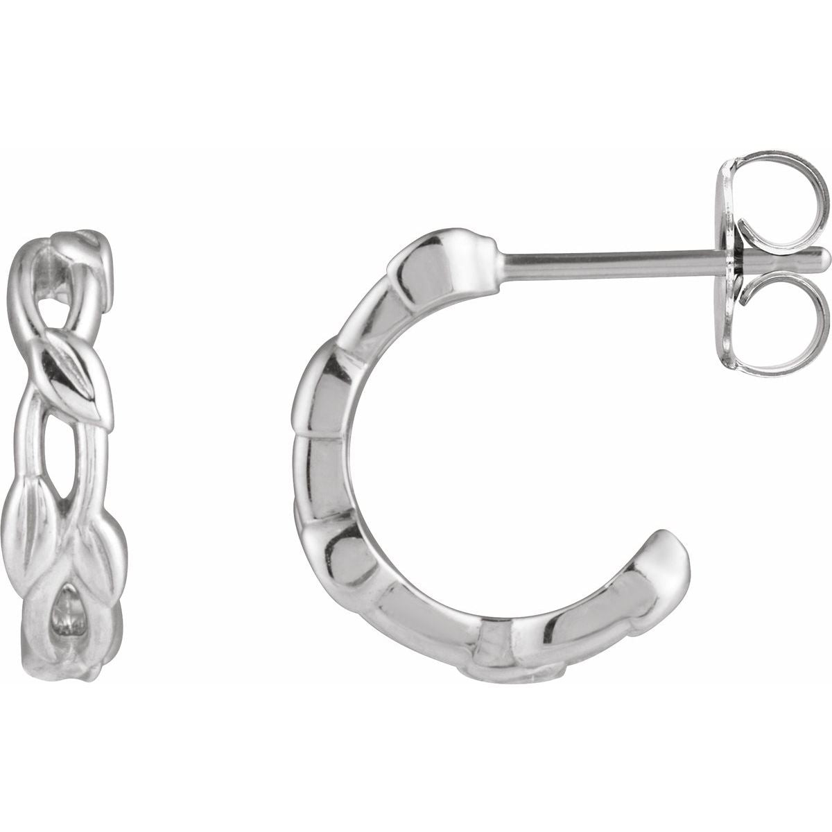 Nature Hoop Earrings (12.9 Mm)