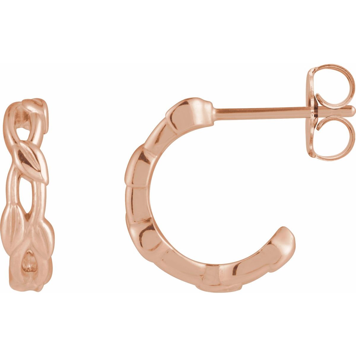 Nature Hoop Earrings (12.9 Mm)