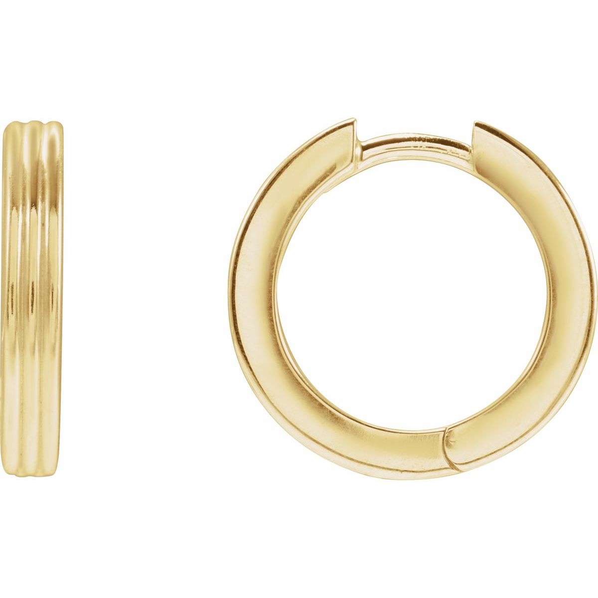 Huggie Hoop Earrings (15 Mm)