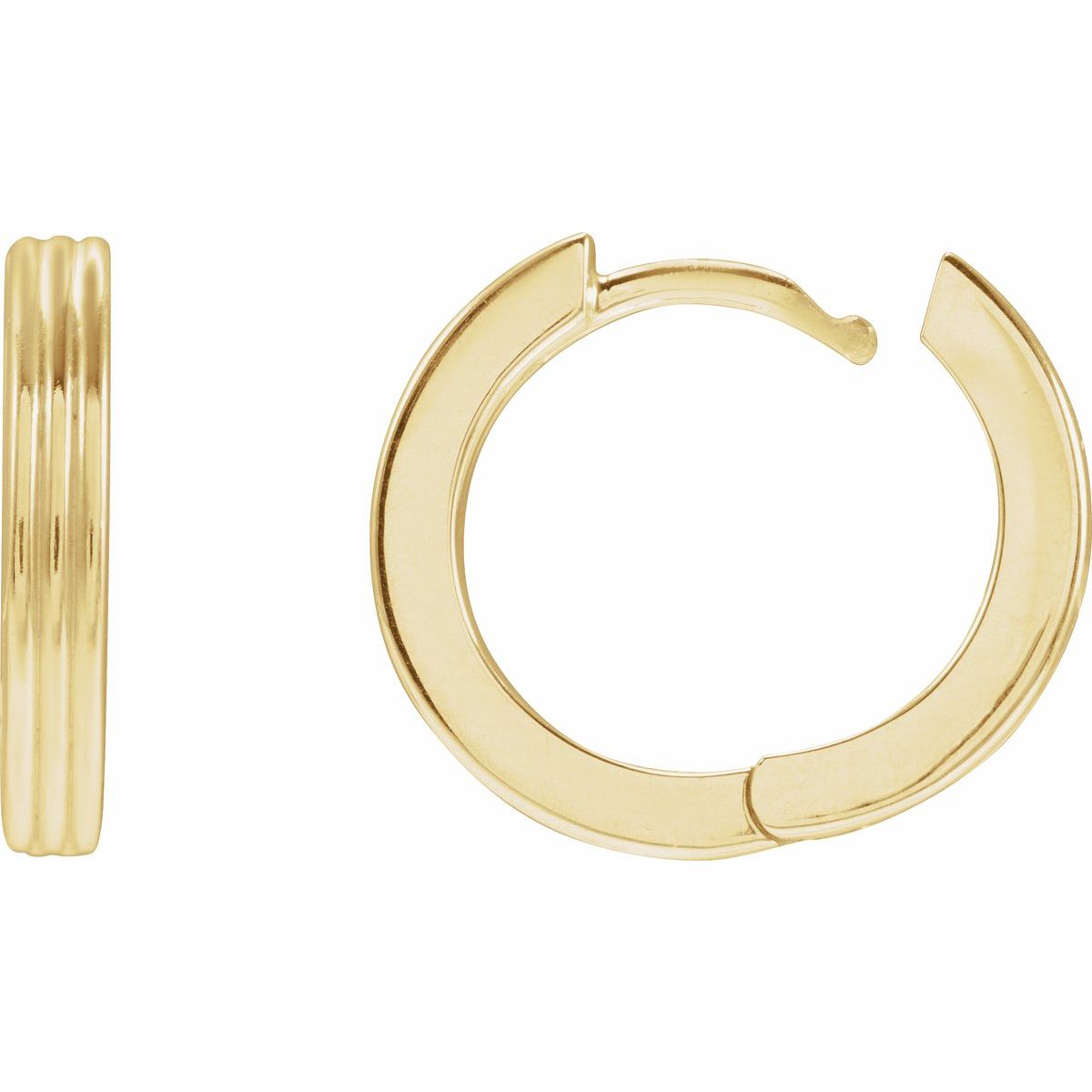 Huggie Hoop Earrings (15 Mm)
