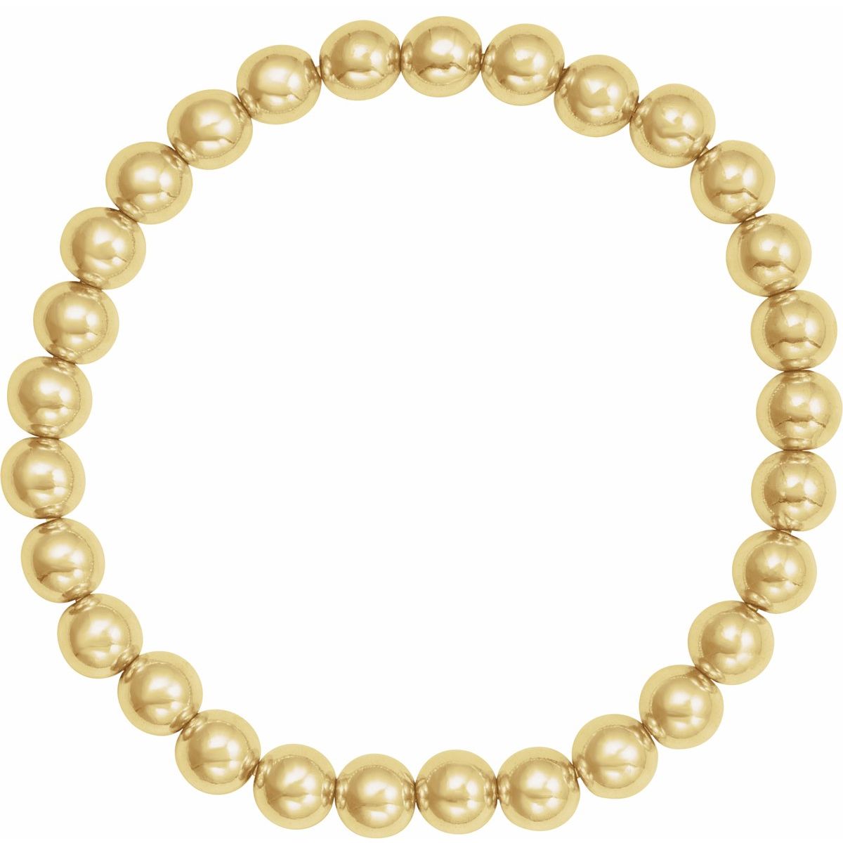 Elastic Bead Bracelet (6 Mm) - gallery - Series BRC999