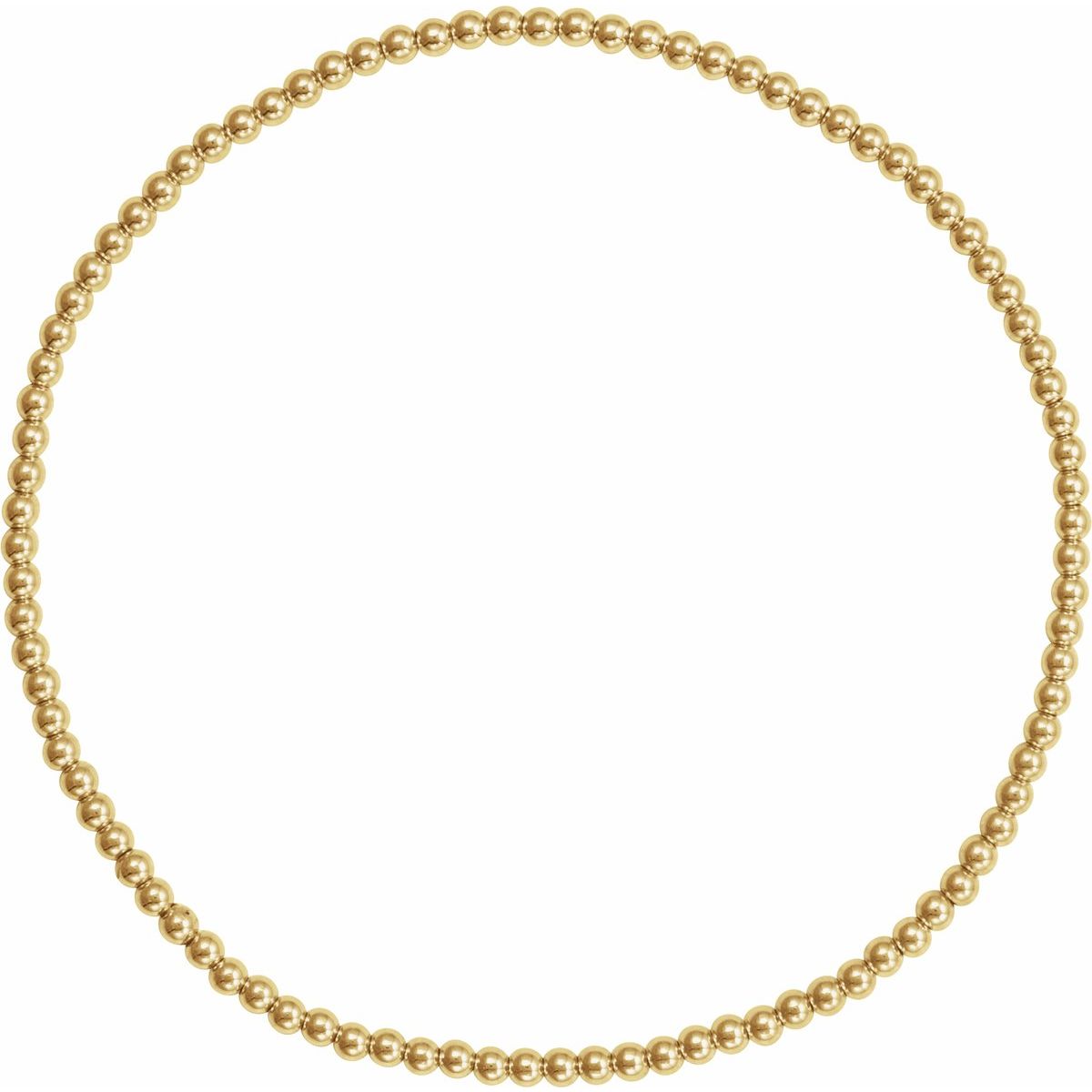 Elastic Bead Bracelet (2 Mm) - gallery - Series BRC999