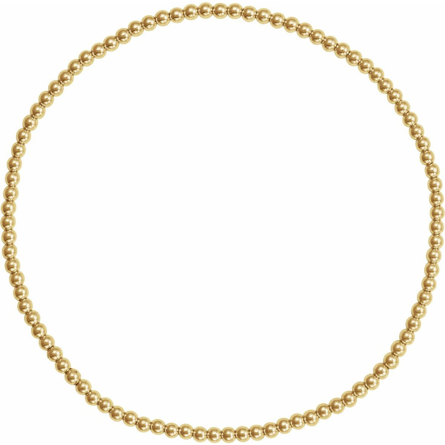 Elastic Bead Bracelet (2 Mm) - gallery - Series BRC999