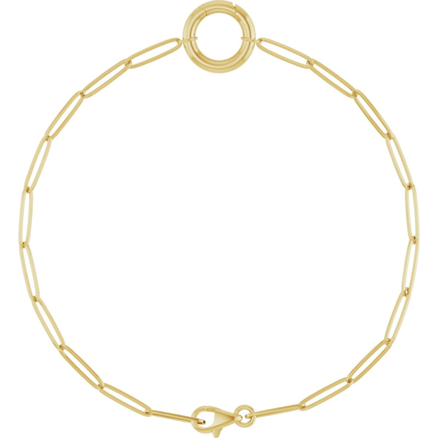 Charm Bracelet - 14K Yellow Gold - Series BRC984