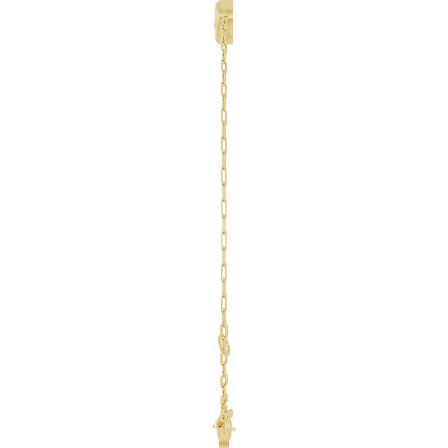 Heart & Paperclip-Style Link Bracelet - gallery - Series BRC1003