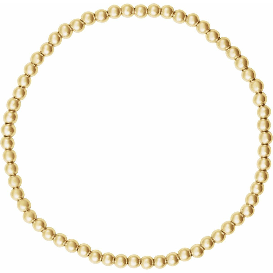 Elastic Bead Bracelet (3 Mm) - gallery - Series BRC999
