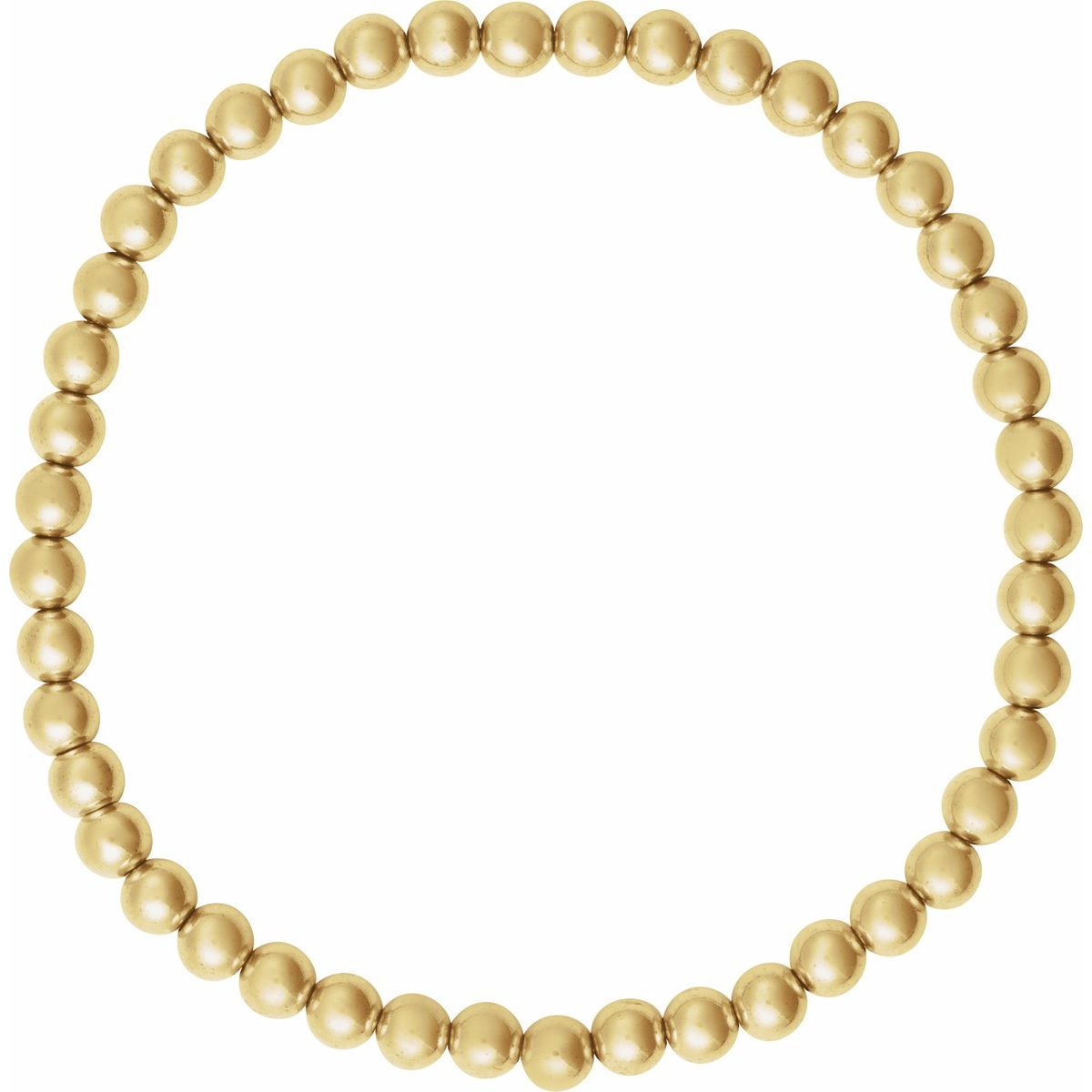 Elastic Bead Bracelet (4 Mm) - gallery - Series BRC999