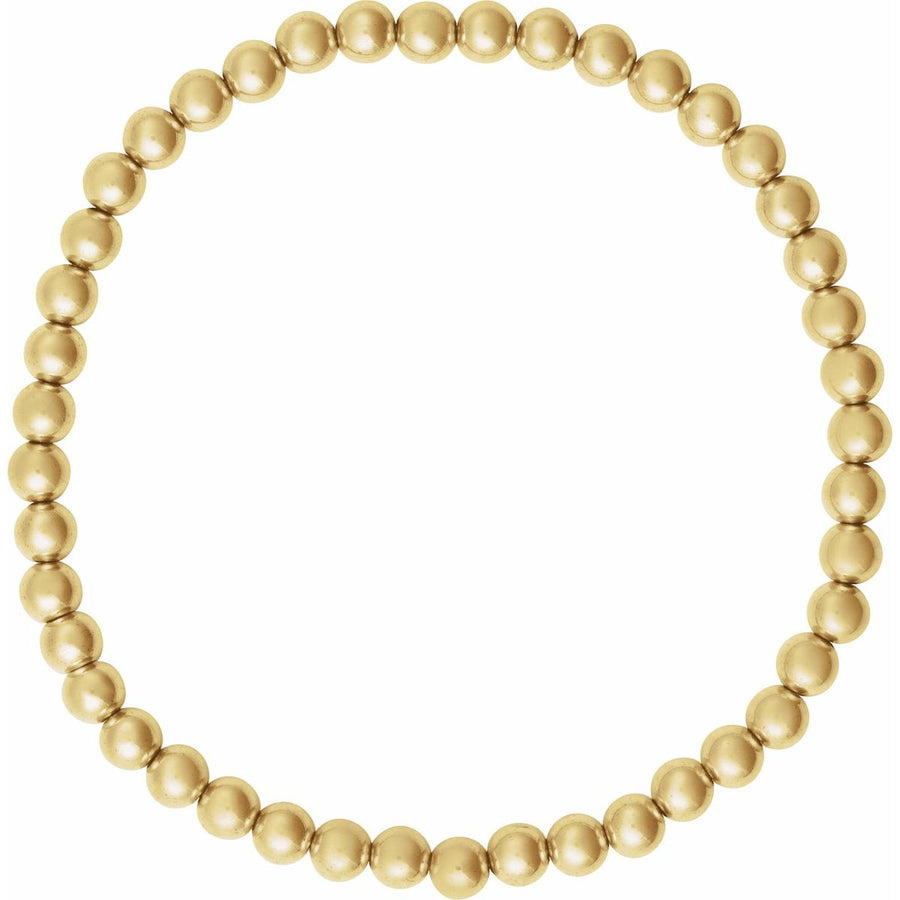 Elastic Bead Bracelet (4 Mm) - gallery - Series BRC999
