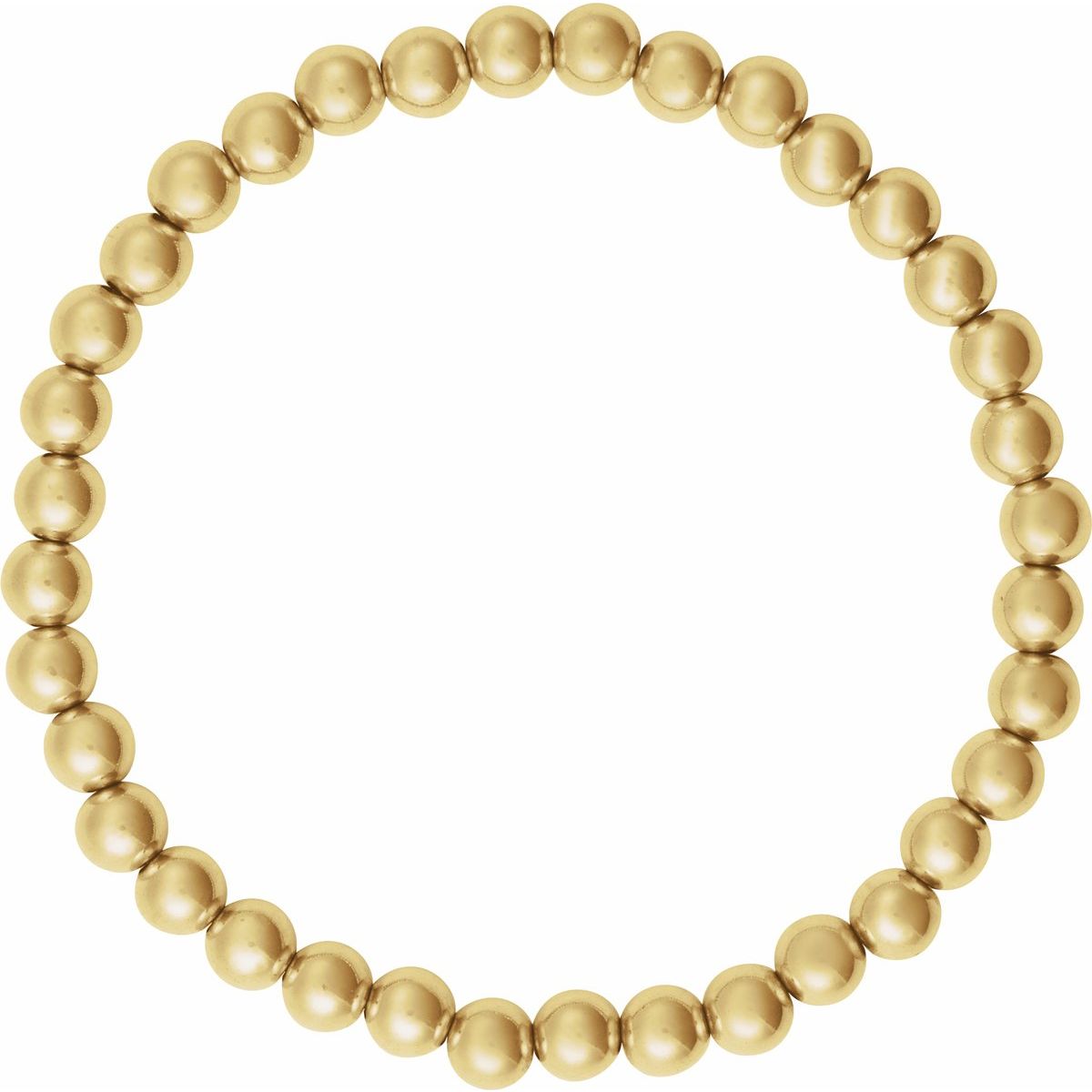 Elastic Bead Bracelet (5 Mm) - gallery - Series BRC999