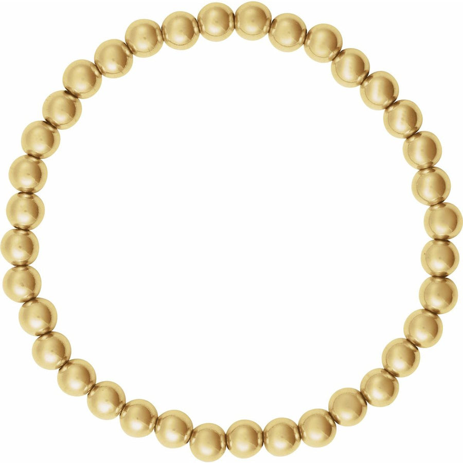 Elastic Bead Bracelet (5 Mm) - gallery - Series BRC999