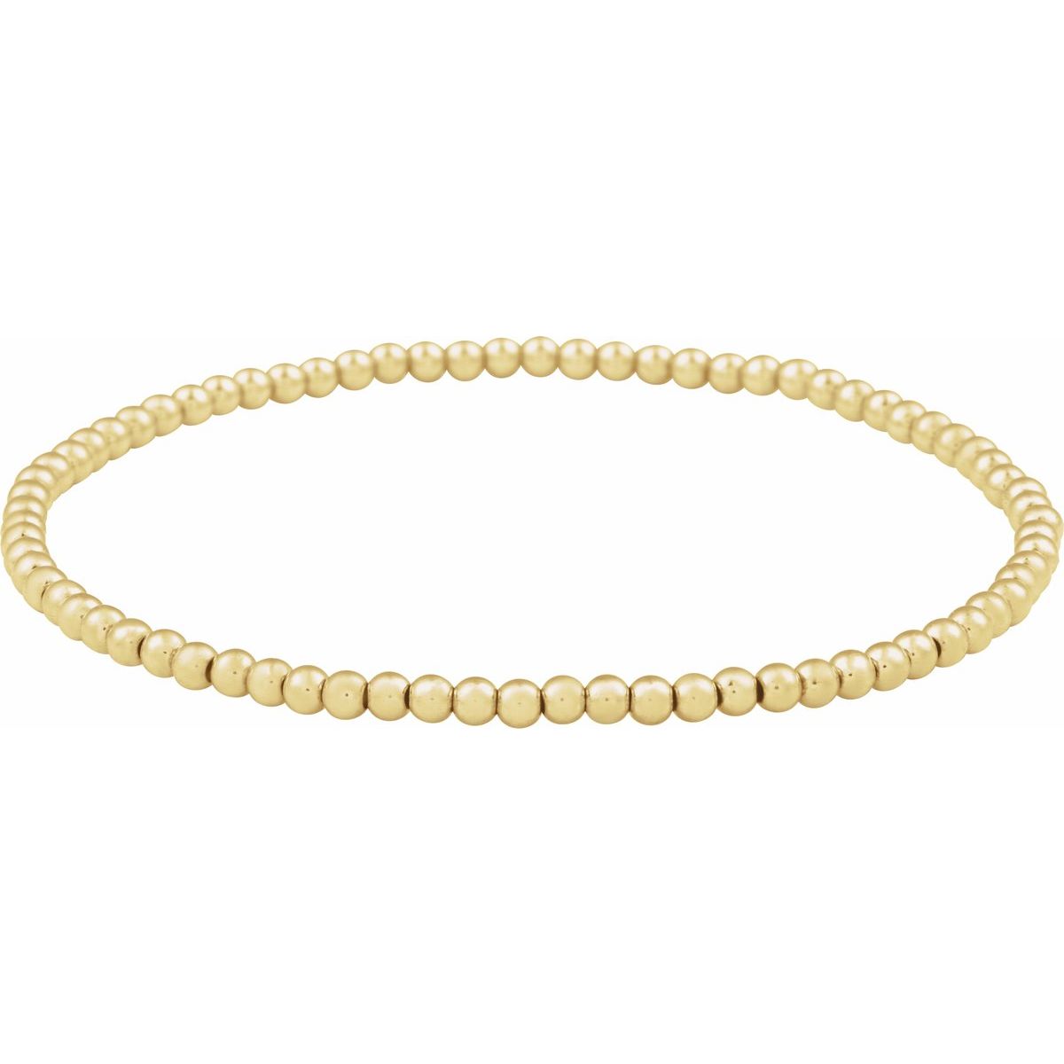 Elastic Bead Bracelet (2.5 Mm) - Series BRC999