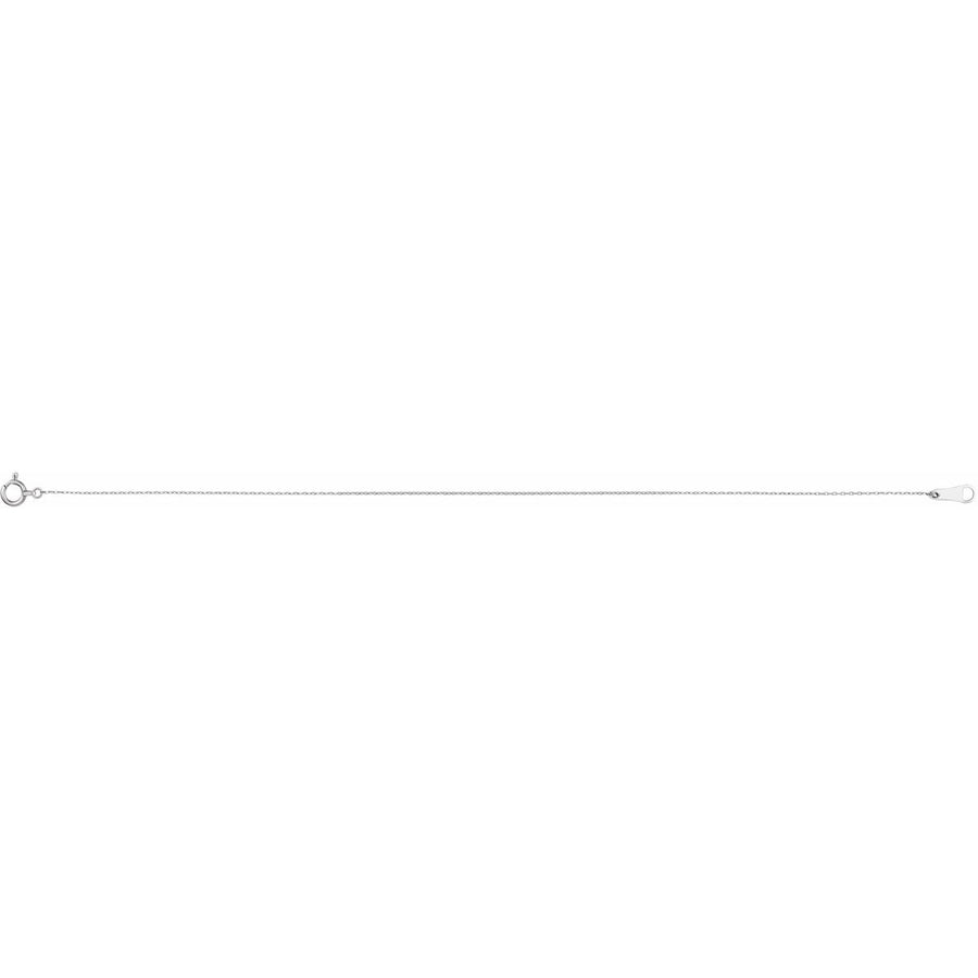 .7 mm Diamond-Cut Cable Chain Bracelet (.7 Mm / 7 In) - gallery - Series CH1261