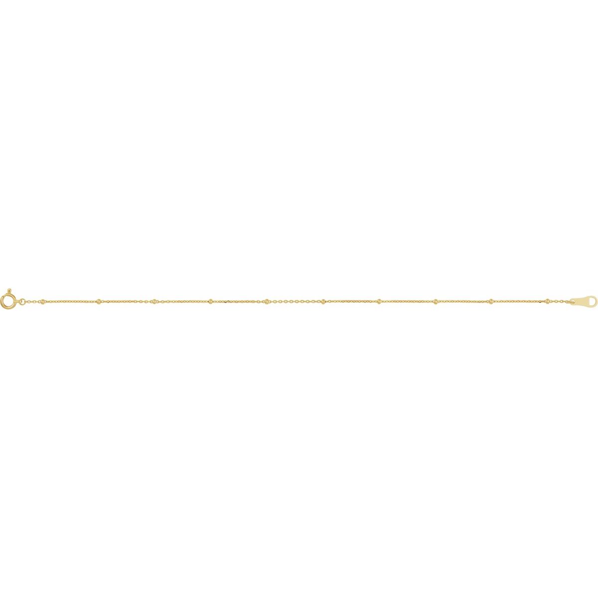 1.7 mm Cable Chain Bracelet (1.7 Mm / 7 In) - gallery - Series CH1266