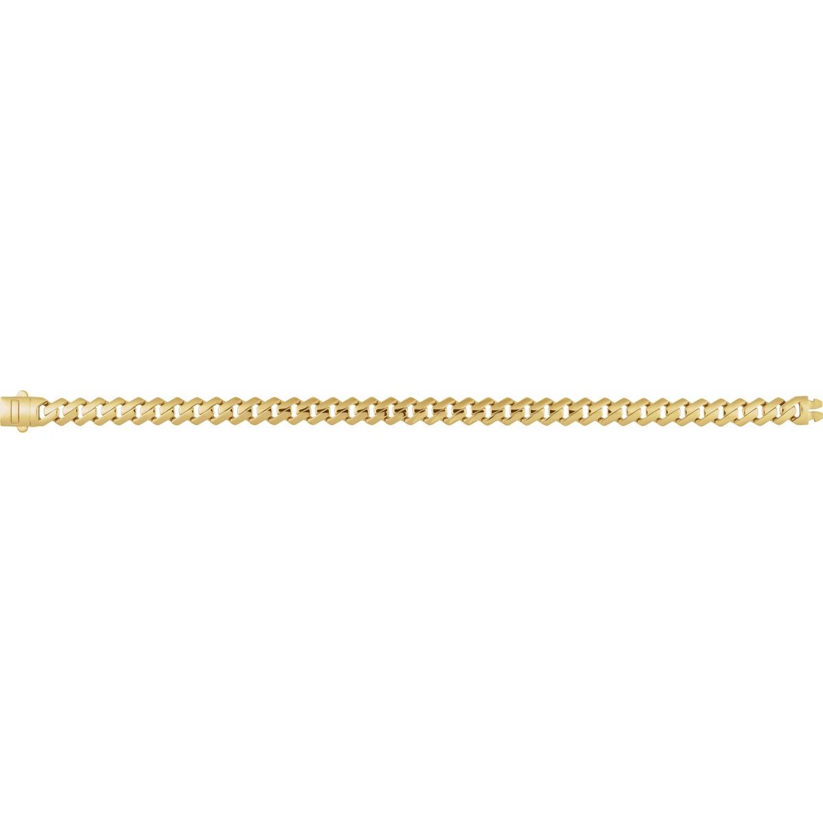 7.4 mm Monaco Edge Curb Chain Bracelet (7.4 Mm / 8 1/4 In) - gallery - Series CH1285