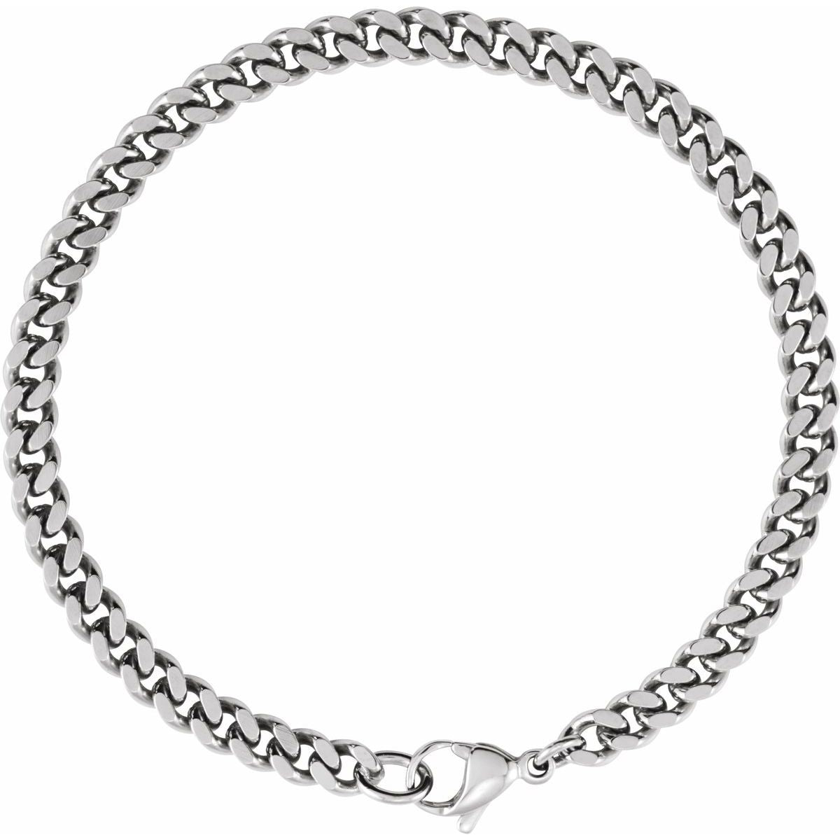 5.3 mm Curb Chain Bracelet (5.3 Mm / 8 In) - gallery - Series CH1287