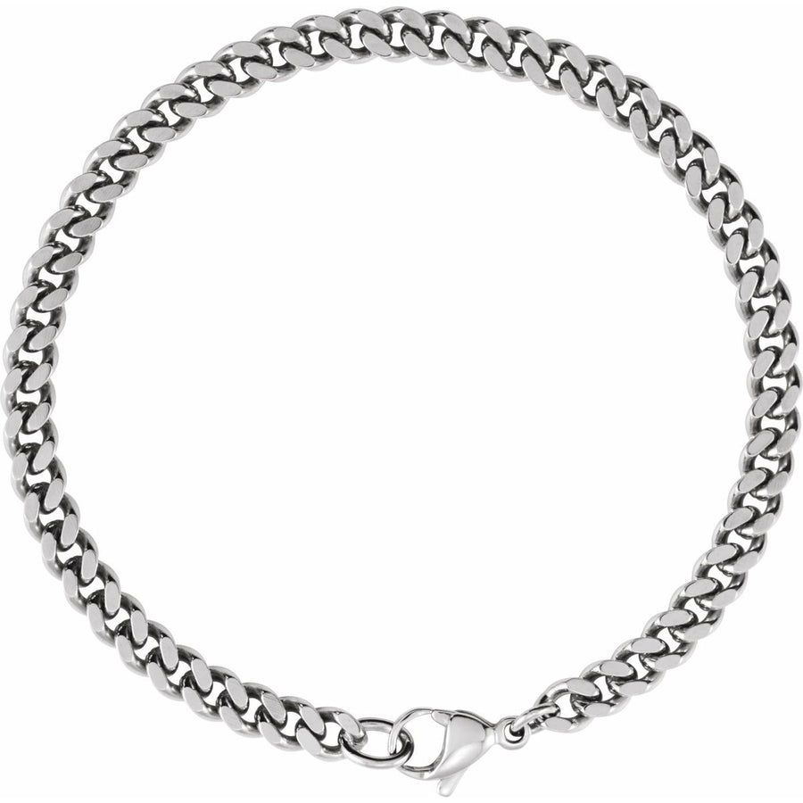 5.3 mm Curb Chain Bracelet (5.3 Mm / 8 In) - gallery - Series CH1287