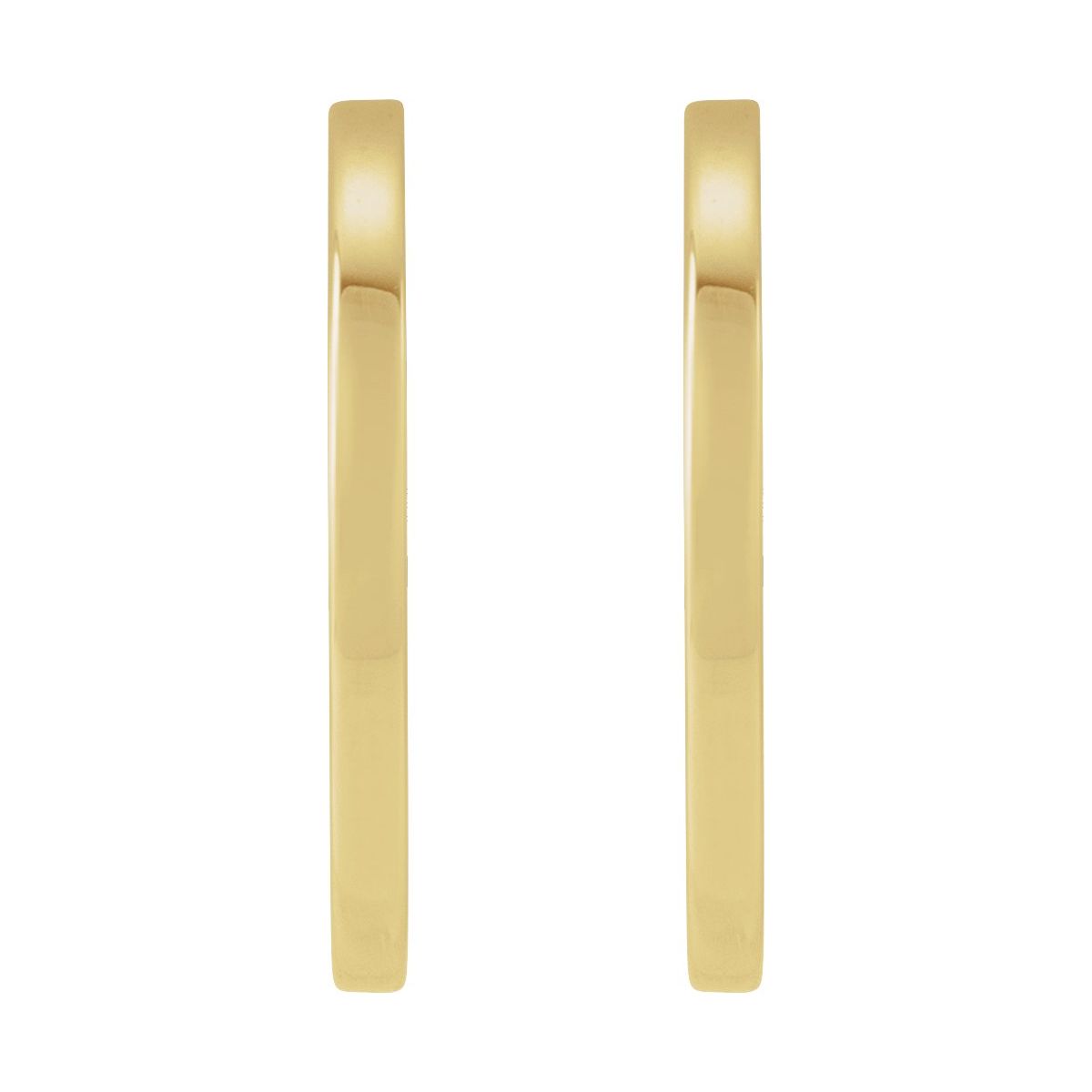 Geometric Hoop Earrings (16 Mm)