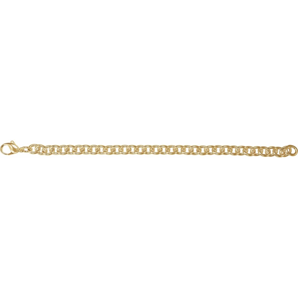 7.75 mm Cable Chain Bracelet (7.75 Mm / 8 1/2 In) - gallery - Series CH441