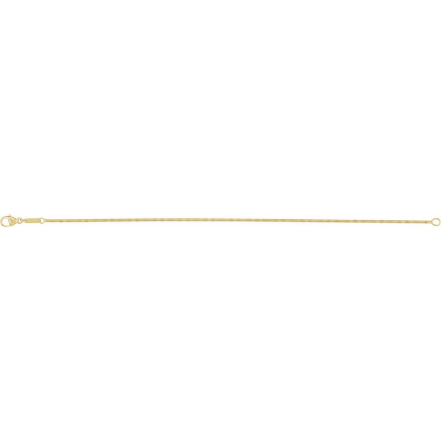 1.2 mm Snake Chain Bracelet (1.2 Mm / 7 In) - gallery - Series CH1271