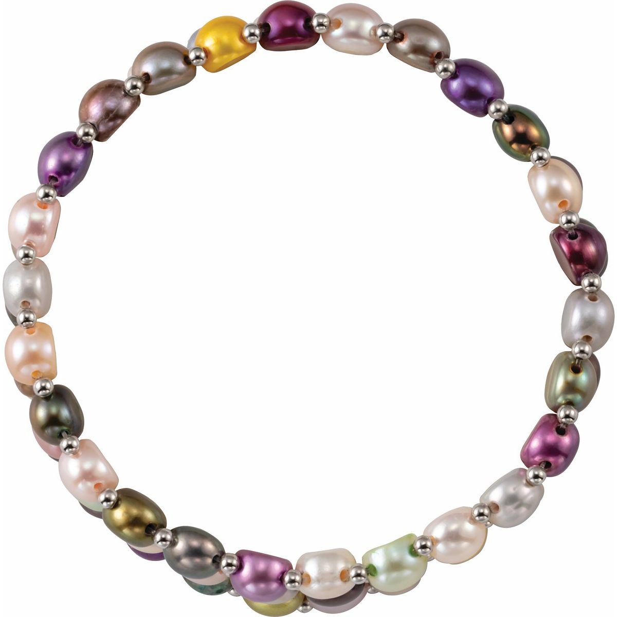 Pearl Stretch Bracelet - gallery - Series 63924