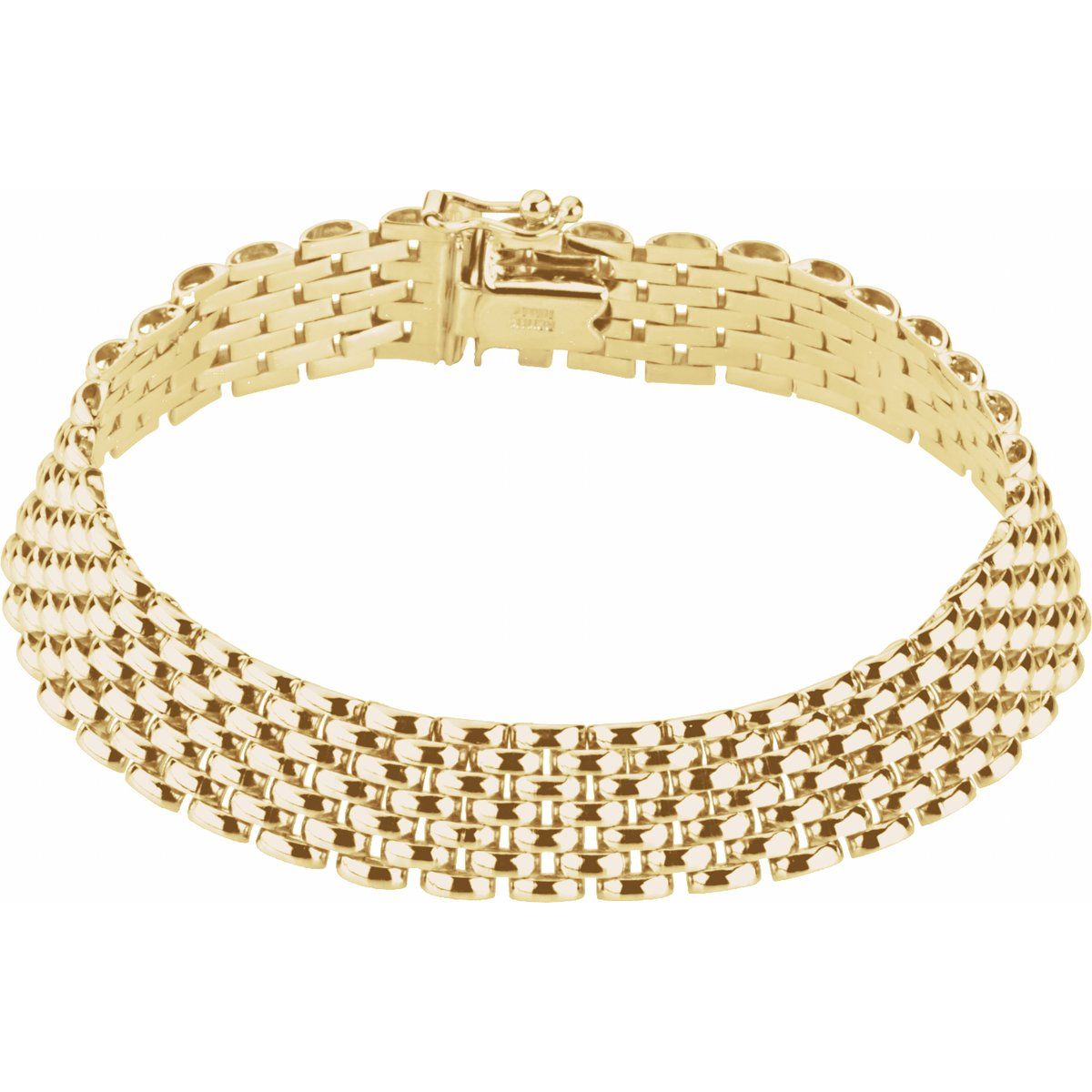 10.25 mm Panther Chain Bracelet (10.25 Mm / 7 In) - gallery - Series CH897