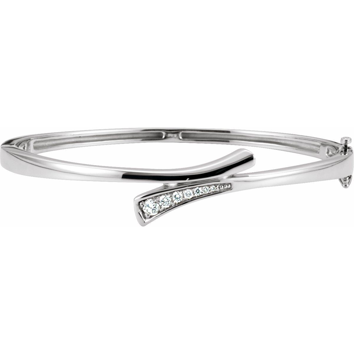 Journey Hinged Bangle Bracelet (10.7 Mm) - gallery - Series 65468