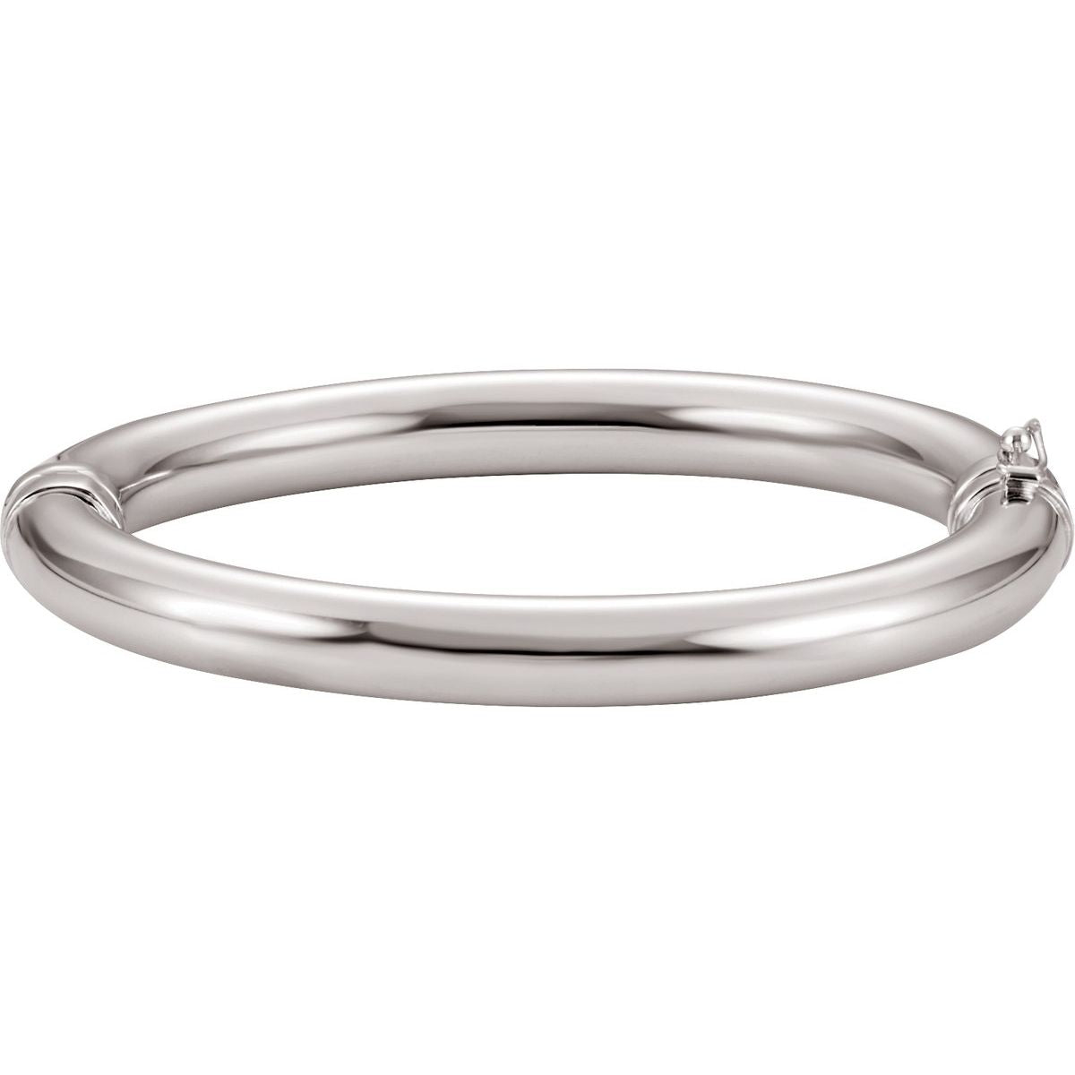 Hinged Bangle Bracelet (6 Mm) - gallery - Series BRC689