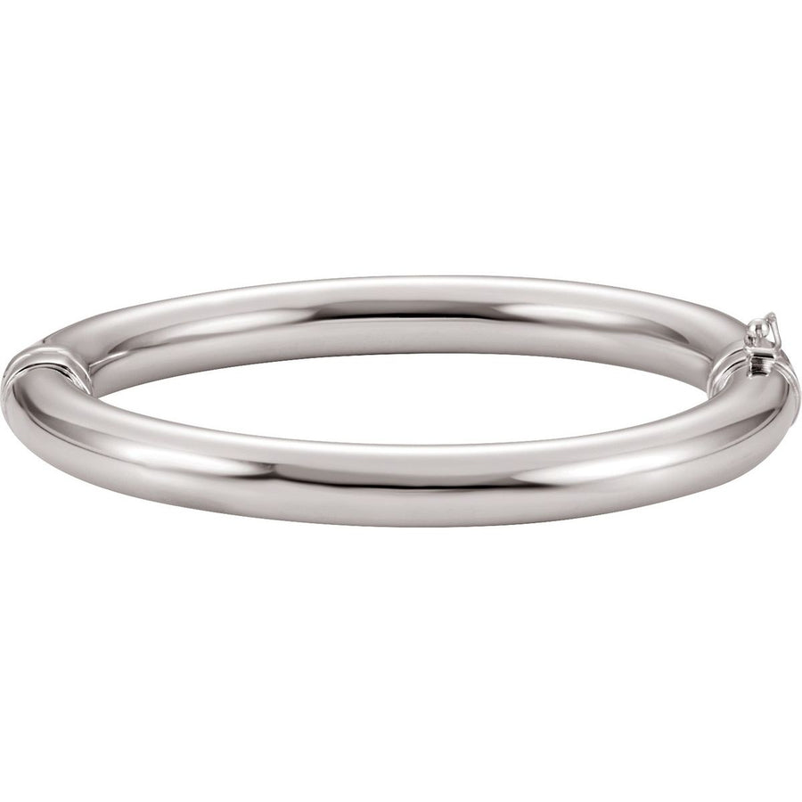 Hinged Bangle Bracelet (6 Mm) - gallery - Series BRC689