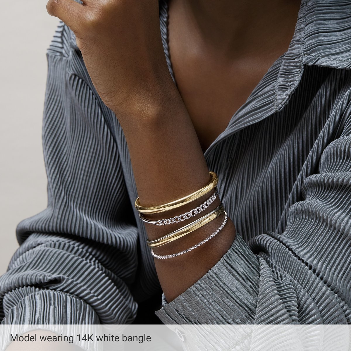 Beaded Bangle Bracelet - gallery - Series BRC888