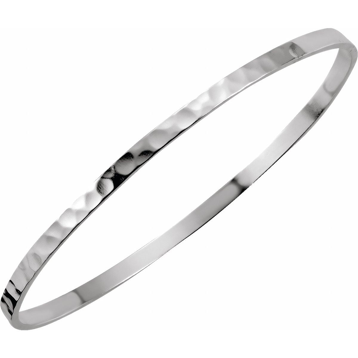 Hammered Bangle Bracelet - gallery - Series BRC377