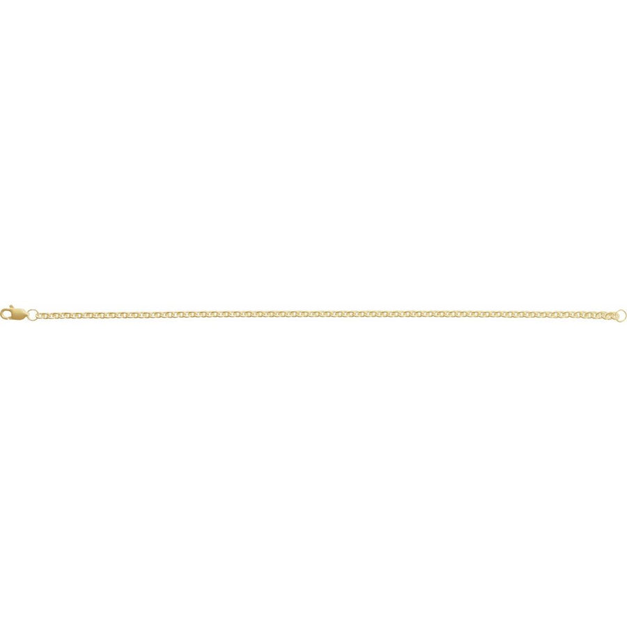 2.8 mm Cable Chain Bracelet (2.4 Mm / 7 In) - gallery - Series CH1225