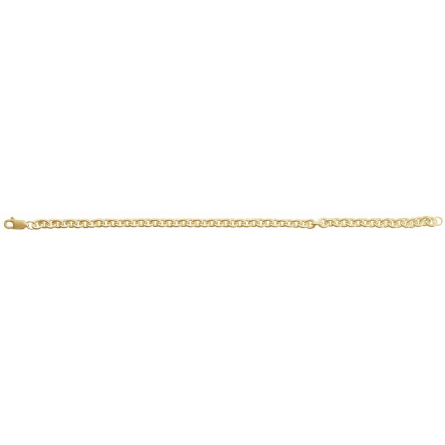 2.8 mm Cable Chain Bracelet (4.4 Mm / 7 In) - gallery - Series CH1224