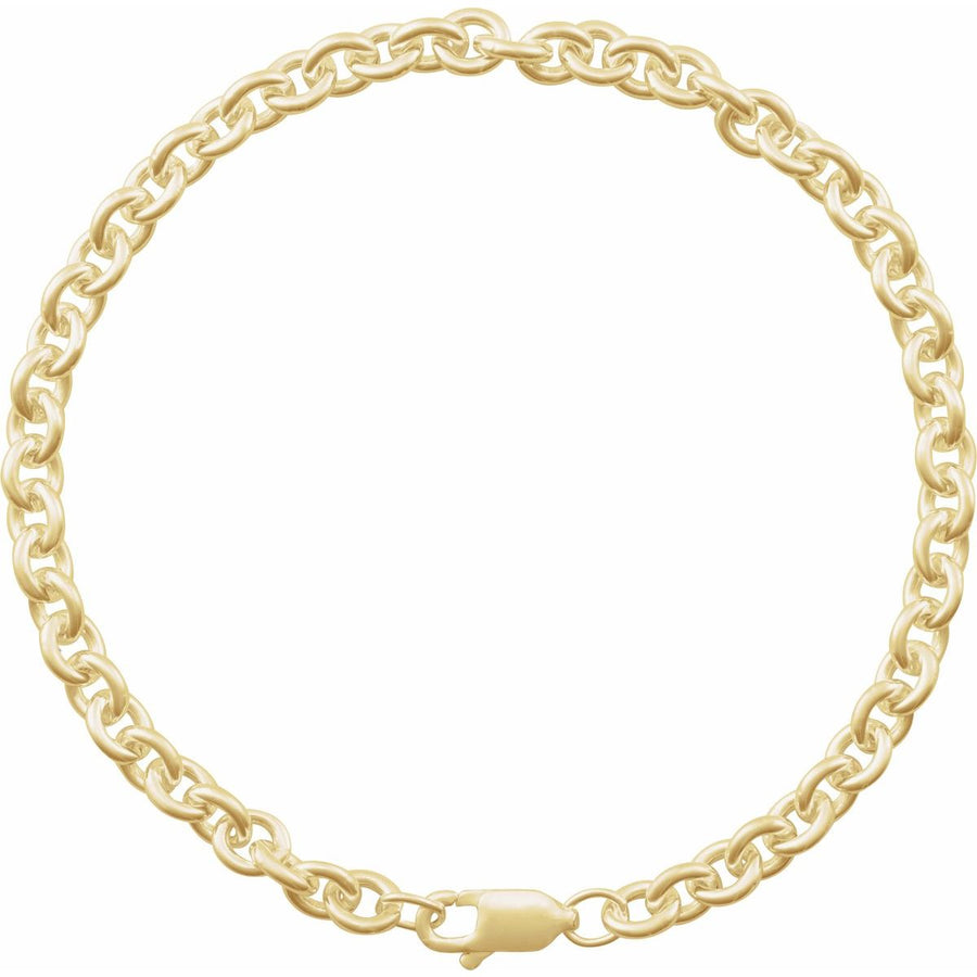 2.8 mm Cable Chain Bracelet (4.4 Mm / 7 In) - gallery - Series CH1224