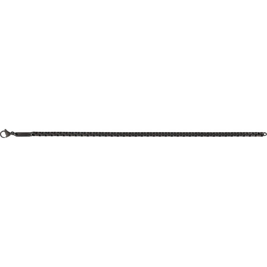 4 mm Rounded Box Chain Bracelet (4 Mm / 8 In) - gallery - Series CH1289