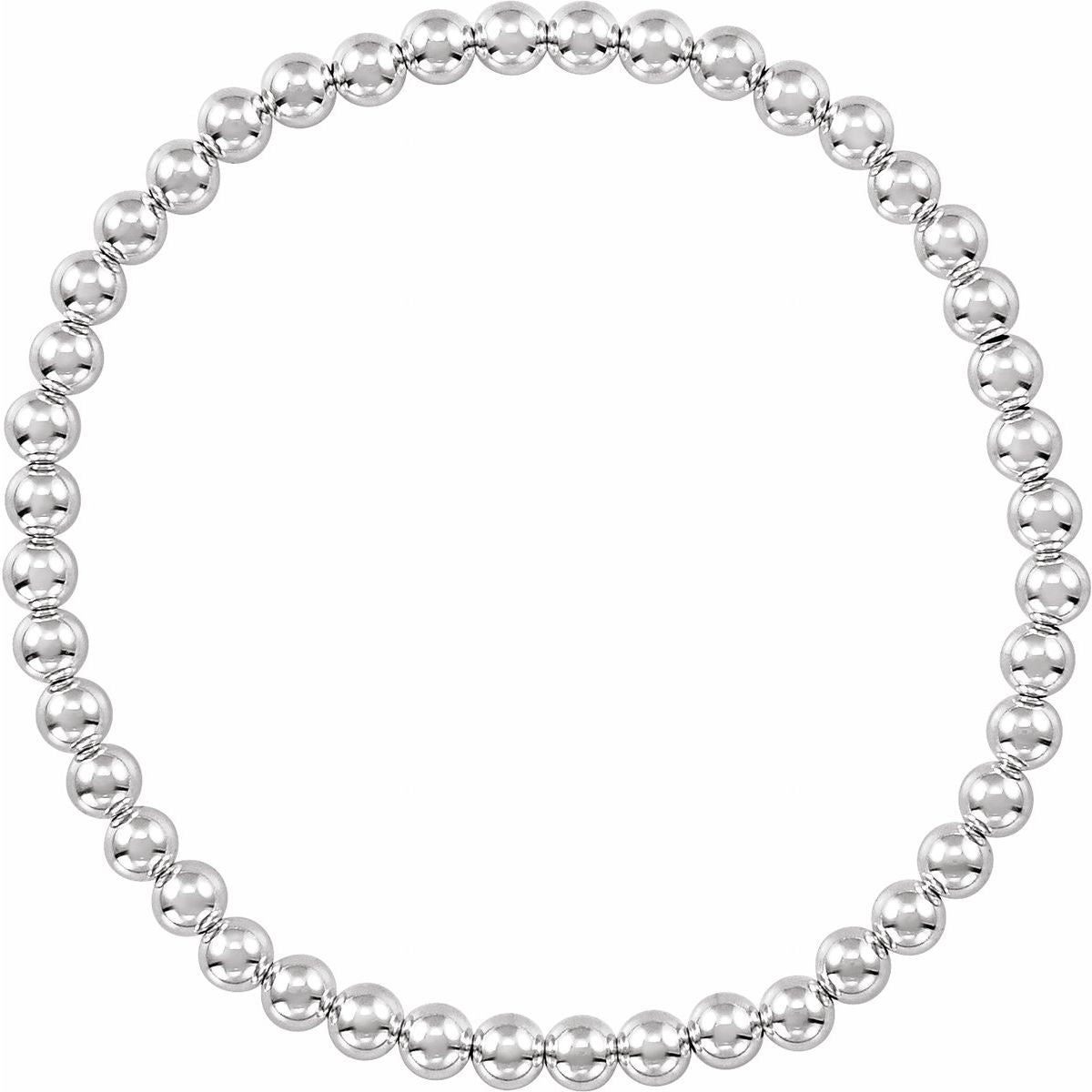 Elastic Bead Bracelet (4 Mm) - Series BRC1019