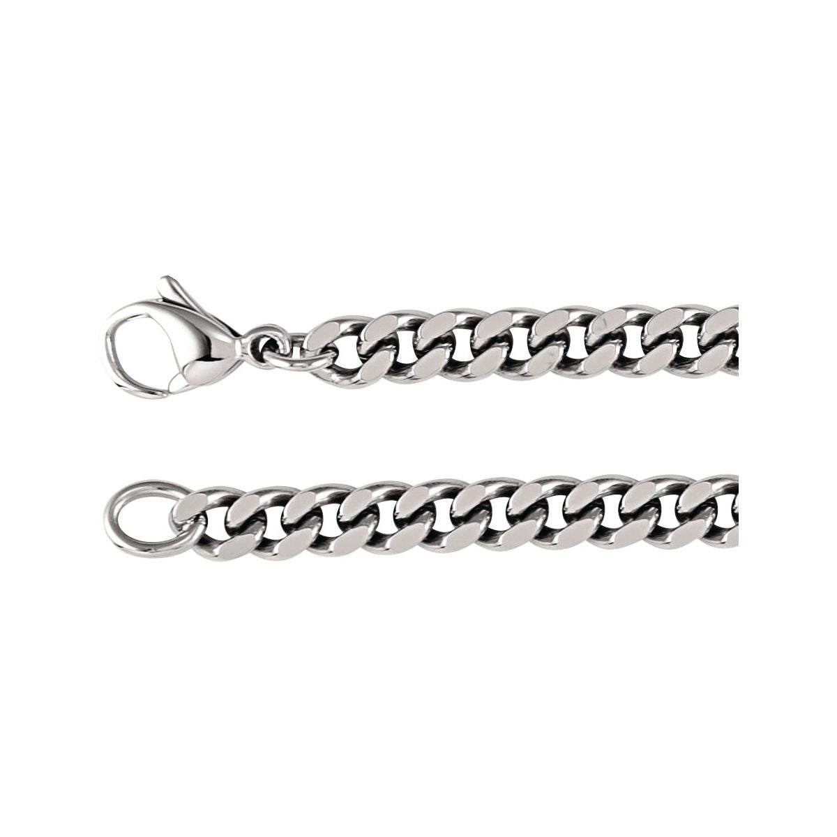 5.3 mm Curb Chain Bracelet (5.3 Mm / 8 In) - Series CH1287