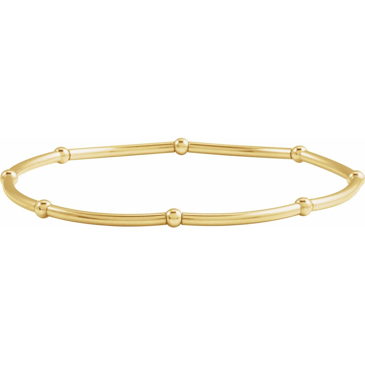 Elastic Tube Bead Bracelet - gallery - Series BRC1020