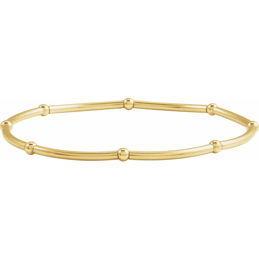 Elastic Tube Bead Bracelet - gallery - Series BRC1020