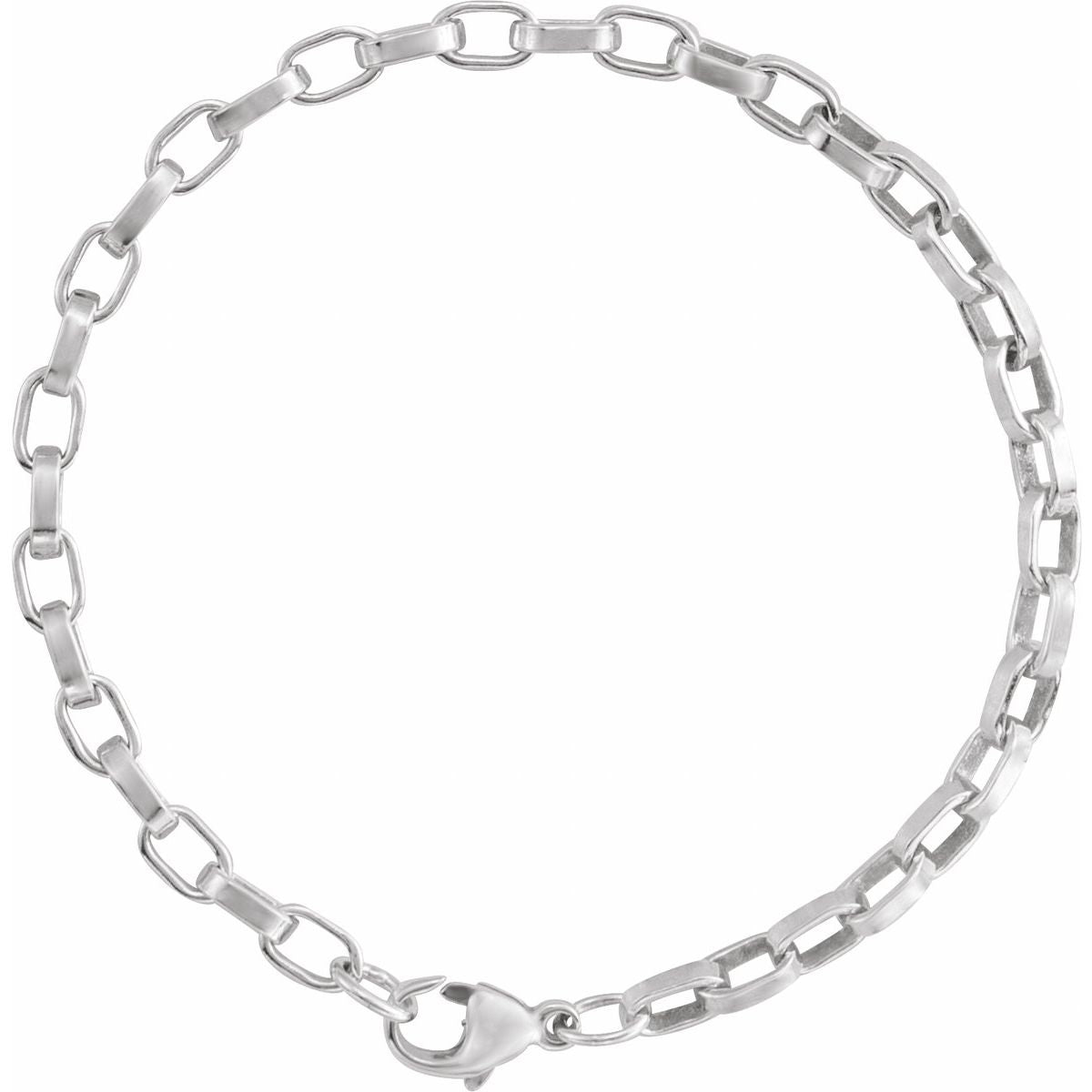 4.08 mm Rolo Chain Bracelet (4.08 Mm / 7 In) - gallery - Series CH1312