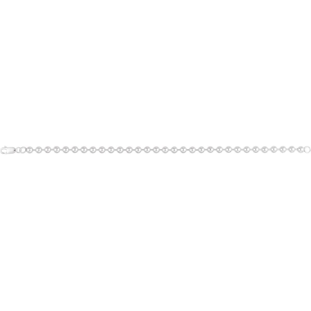 4.1 mm Bead Chain Bracelet (4.1 Mm / 7 In) - gallery - Series CH1306