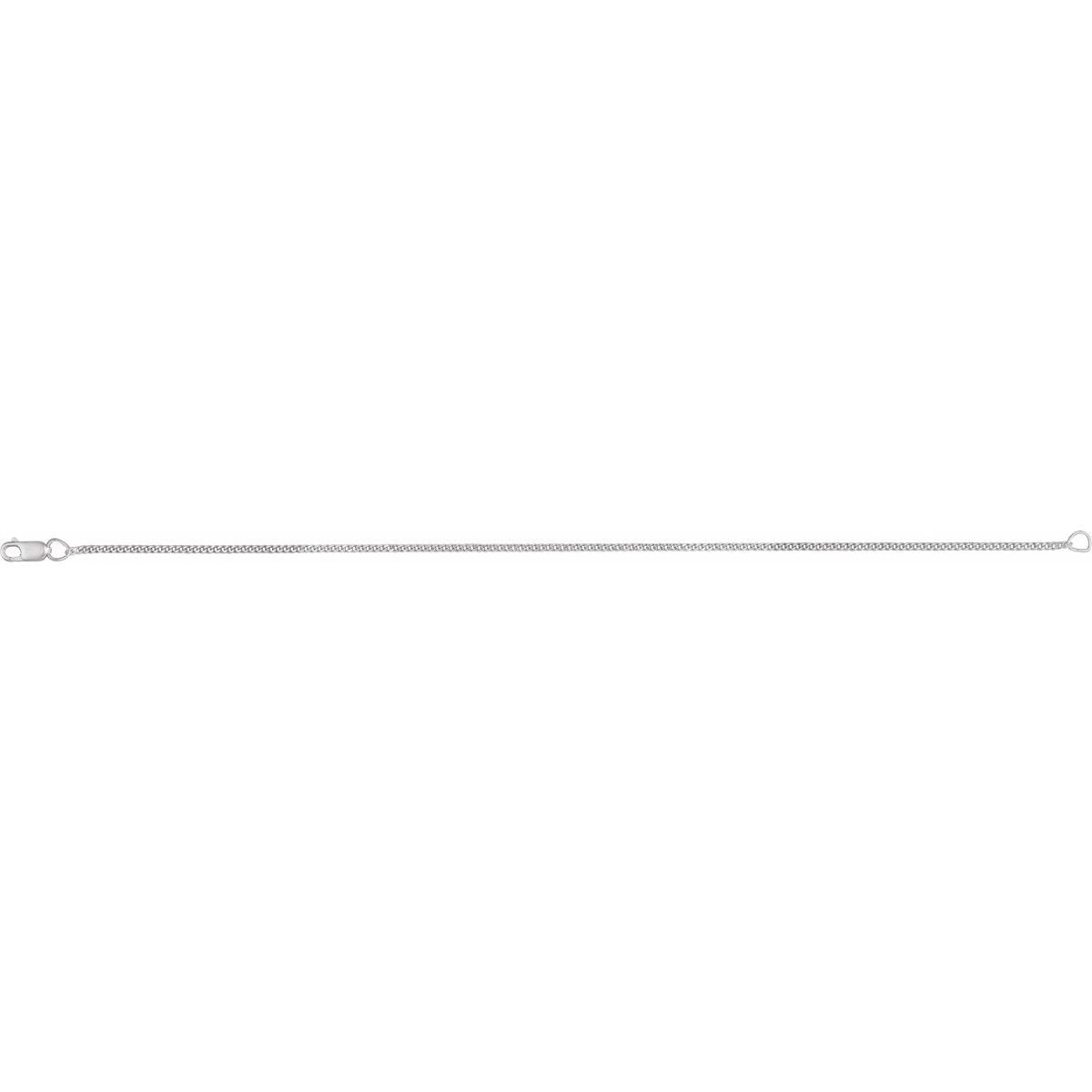 1.35 mm Diamond-Cut Curb Chain Bracelet (1.35 Mm / 7 In) - gallery - Series CH1304