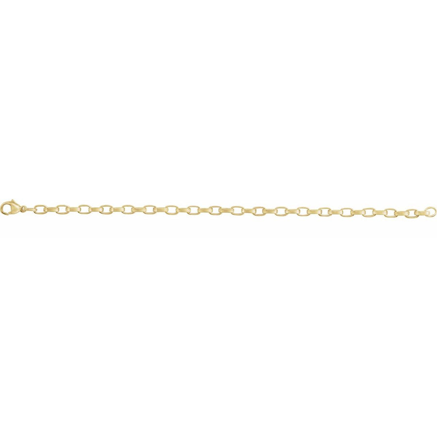 4.08 mm Rolo Chain Bracelet (4.08 Mm / 7 In) - gallery - Series CH1312
