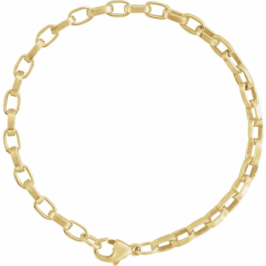 4.08 mm Rolo Chain Bracelet (4.08 Mm / 7 In) - gallery - Series CH1312