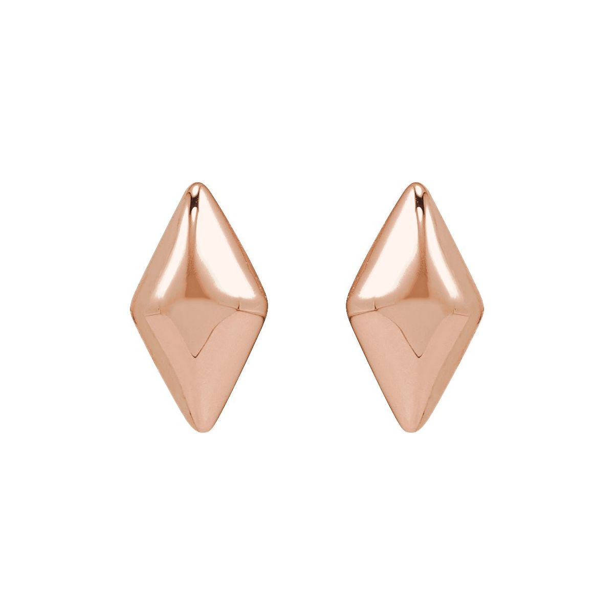 Geometric Stud Earrings (5 X 2.8 Mm)
